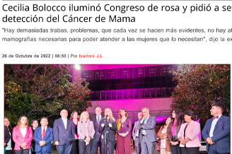 Soy Valparaiso: Cecilia Bolocco iluminó congreso